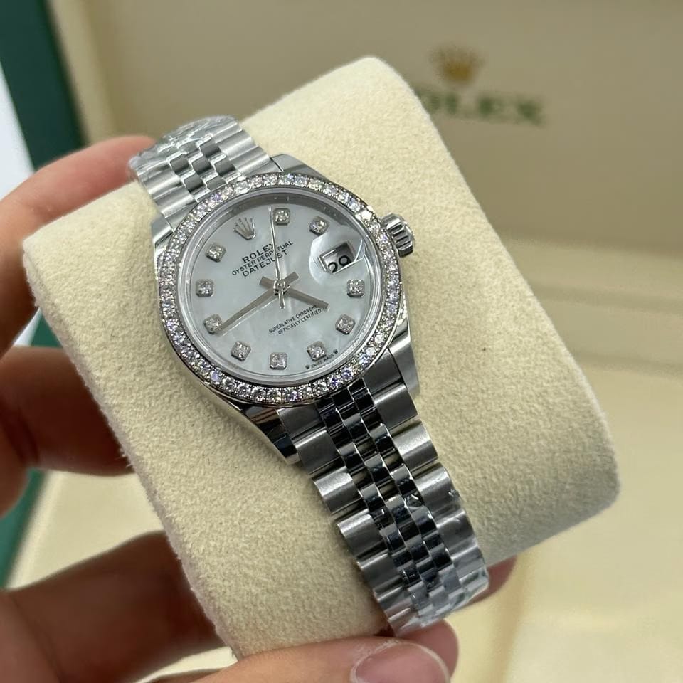 Rolex | Datejust | 279384RBR NG WHITE JUB | Steel | 28 mm | Steel | Mother of pearl | Automatic