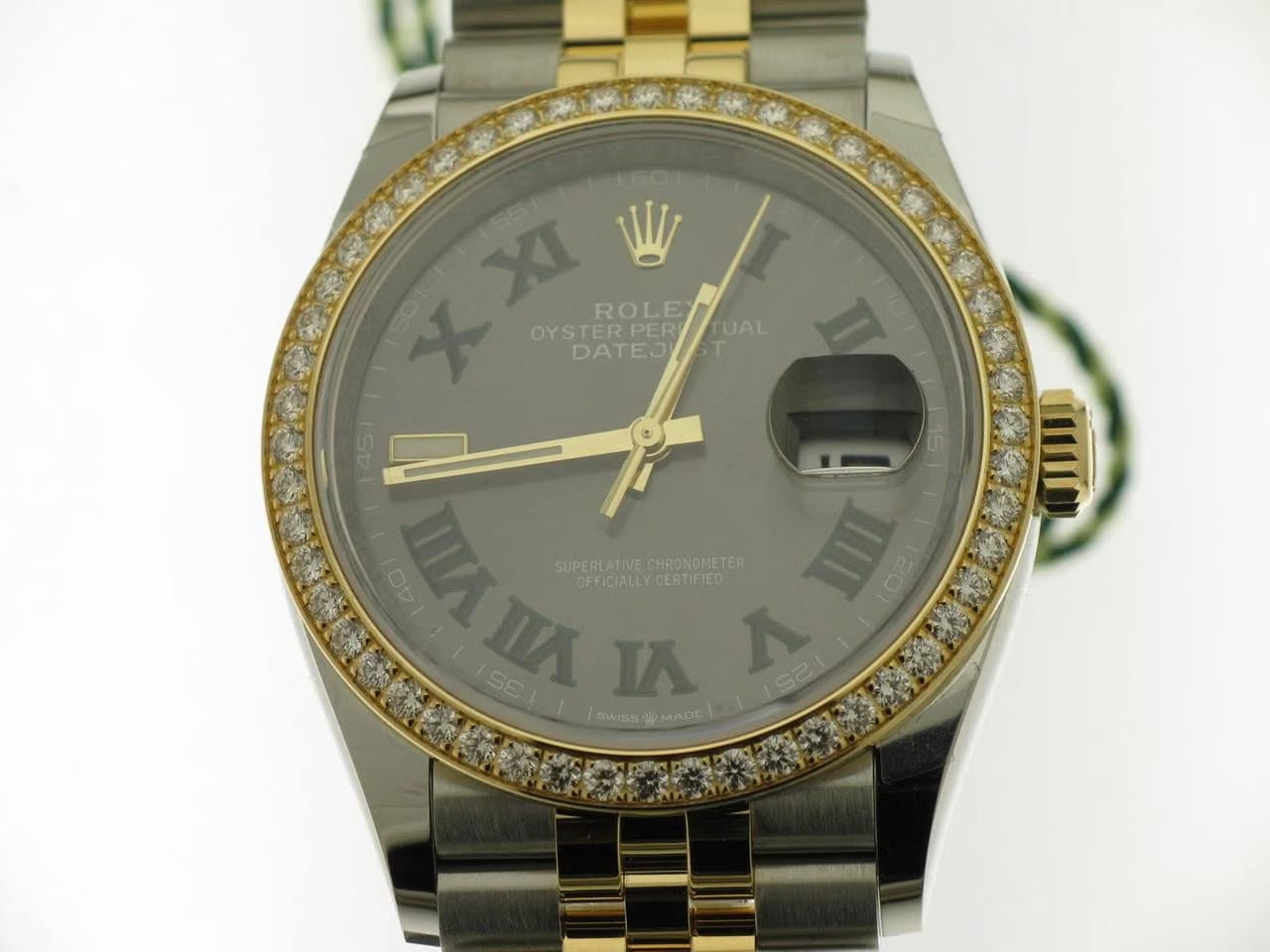 Rolex | Datejust | 126283RBR-0021 | Gold/Steel | 36 x 44 mm | Gold/Steel | Grey | Automatic