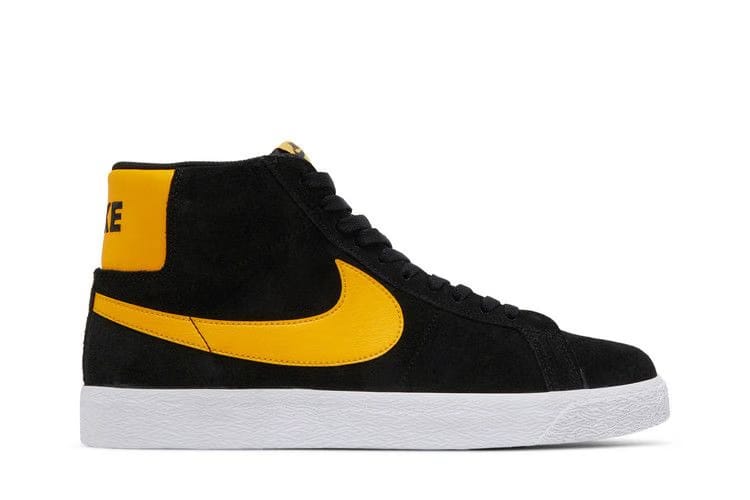 Zoom Blazer Mid SB Black University Gold