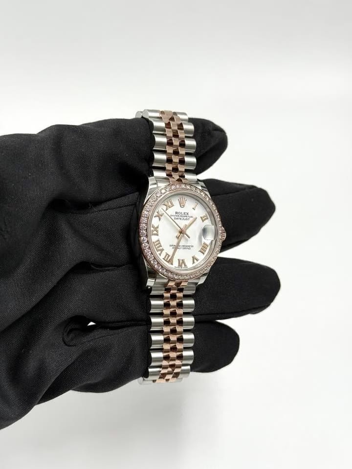 Rolex | Datejust | 278381RBR WHITE JUB | Gold/Steel | 31 mm | Gold/Steel | White | Automatic