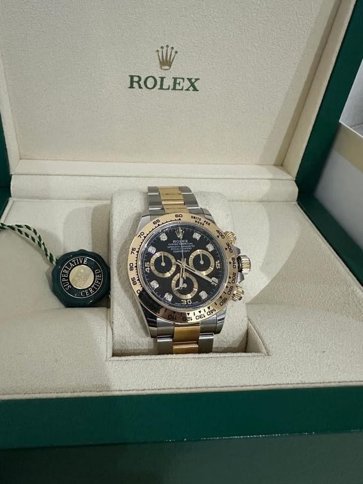Rolex | Daytona | 116503-0011 | Gold/Steel | 40 mm | Gold/Steel | Black | Automatic