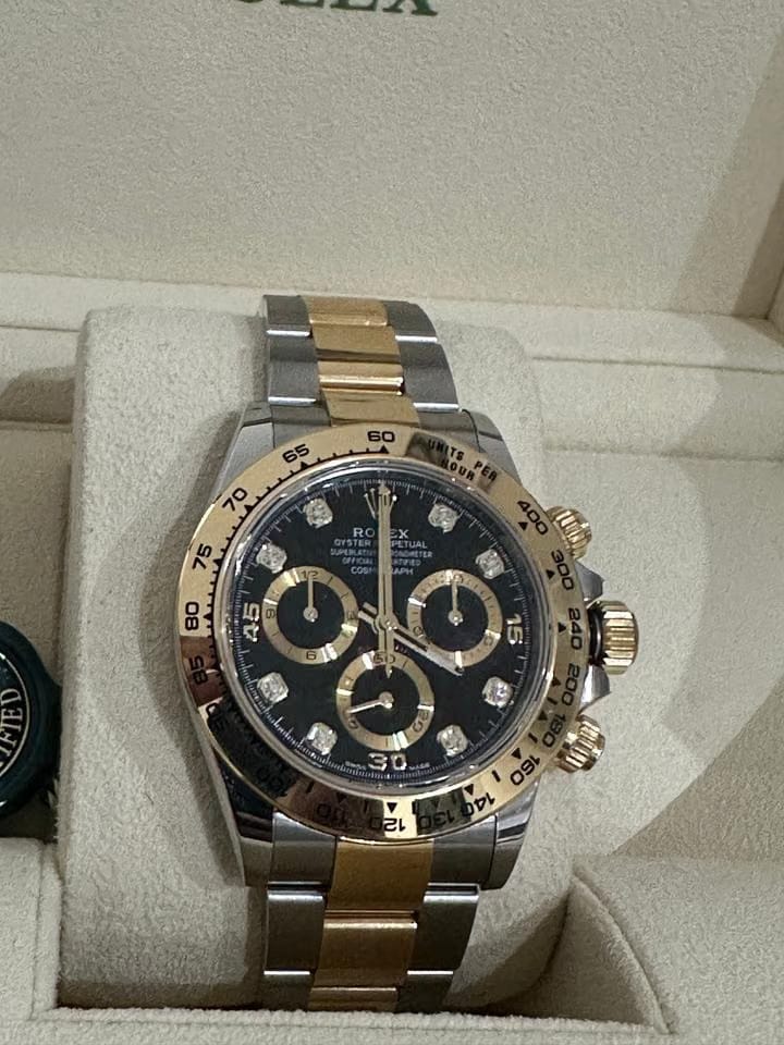 Rolex | Daytona | 116503-0011 | Gold/Steel | 40 mm | Gold/Steel | Black | Automatic