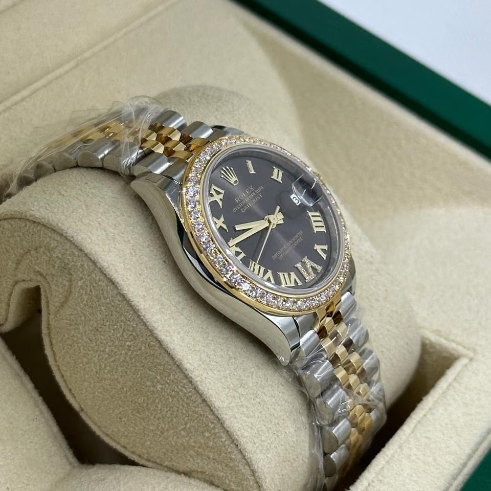Rolex | Datejust | 278383RBR GREY ROMAN JUB | Gold/Steel | 31 mm | Gold/Steel | Grey | Automatic
