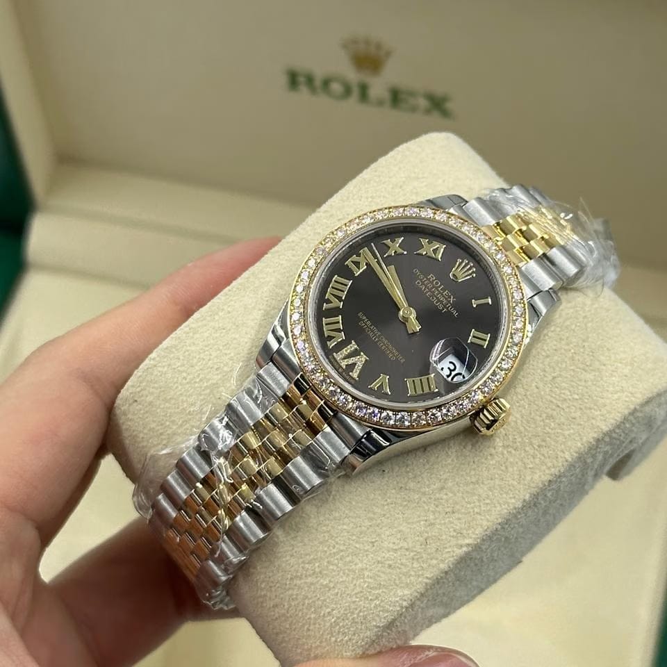 Rolex | Datejust | 278383RBR GREY ROMAN JUB | Gold/Steel | 31 mm | Gold/Steel | Grey | Automatic
