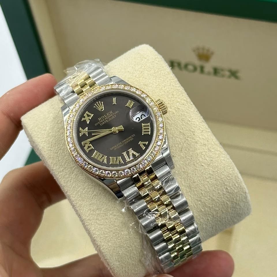 Rolex | Datejust | 278383RBR GREY ROMAN JUB | Gold/Steel | 31 mm | Gold/Steel | Grey | Automatic