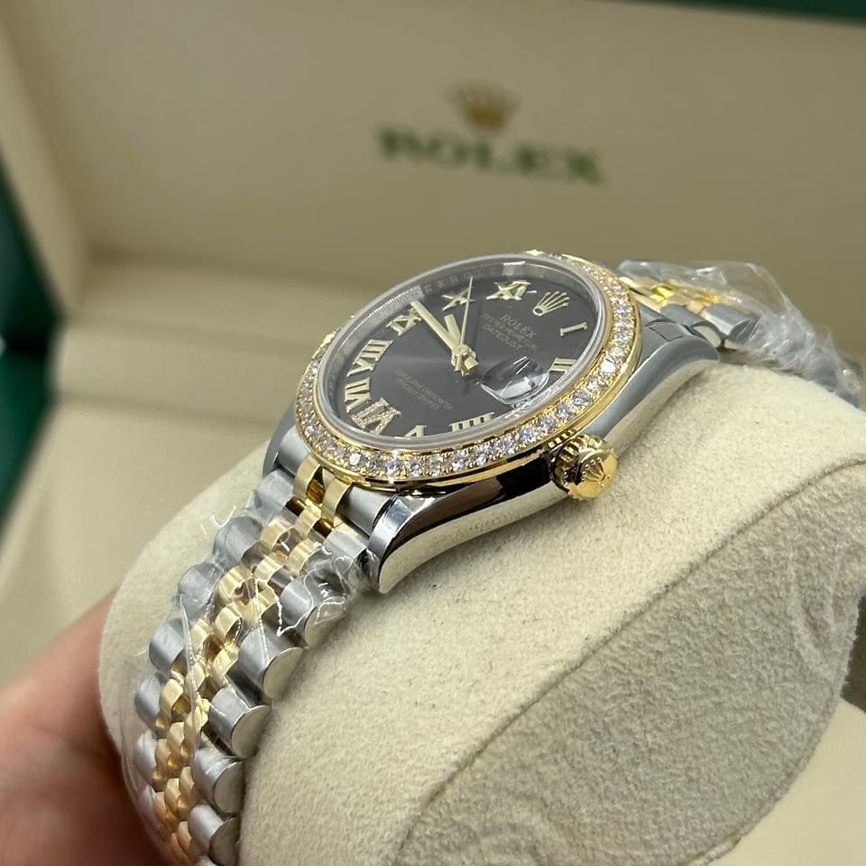 Rolex | Datejust | 278383RBR GREY ROMAN JUB | Gold/Steel | 31 mm | Gold/Steel | Grey | Automatic