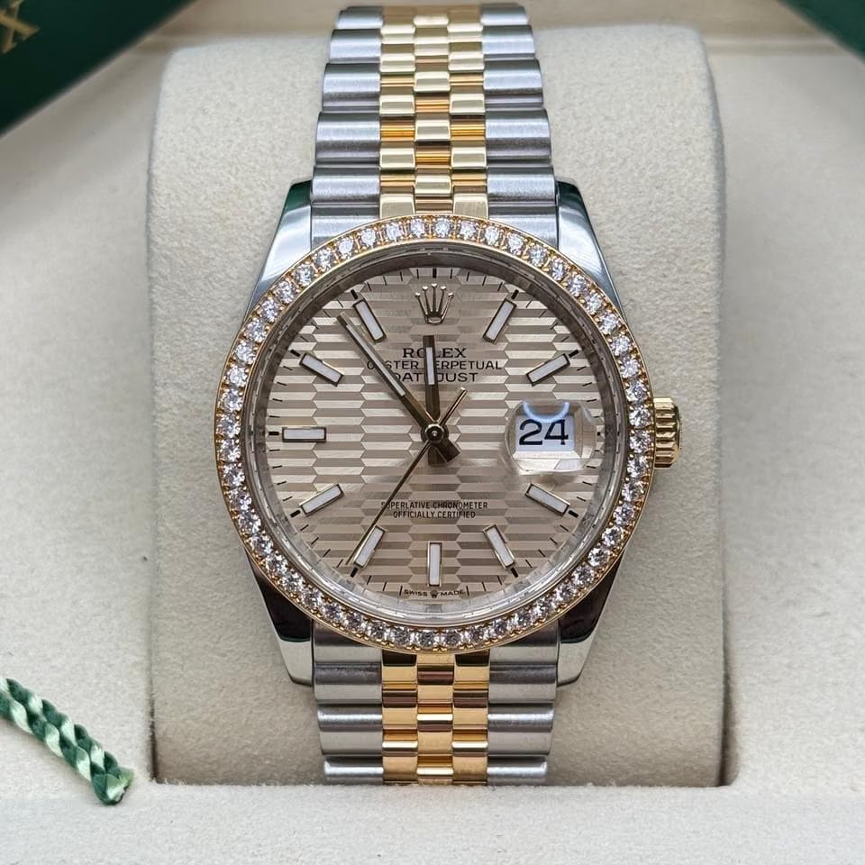 Rolex | Datejust | 126283RBR | Gold/Steel | 36 x 44 mm | Gold/Steel | Champagne | Automatic