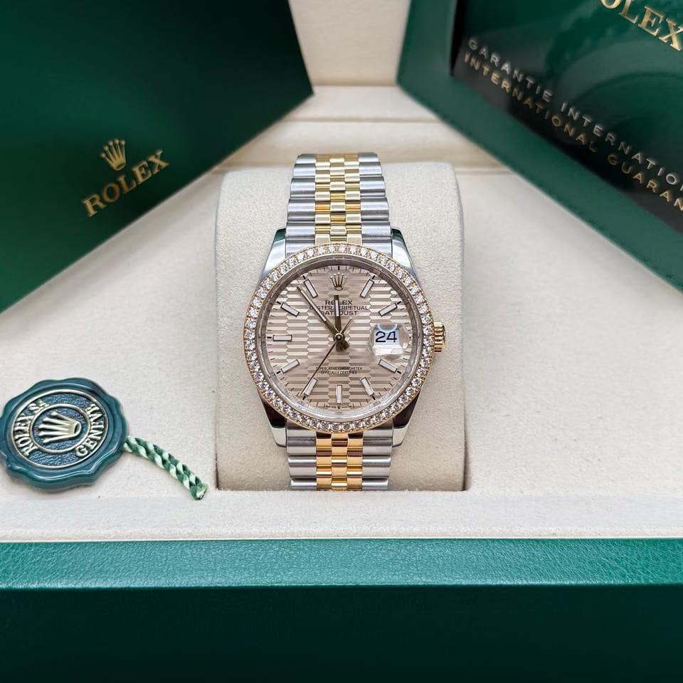 Rolex | Datejust | 126283RBR | Gold/Steel | 36 x 44 mm | Gold/Steel | Champagne | Automatic