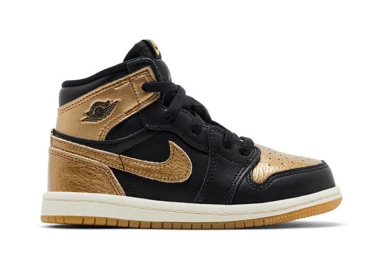 Air Jordan 1 Retro High OG TD Black Gold