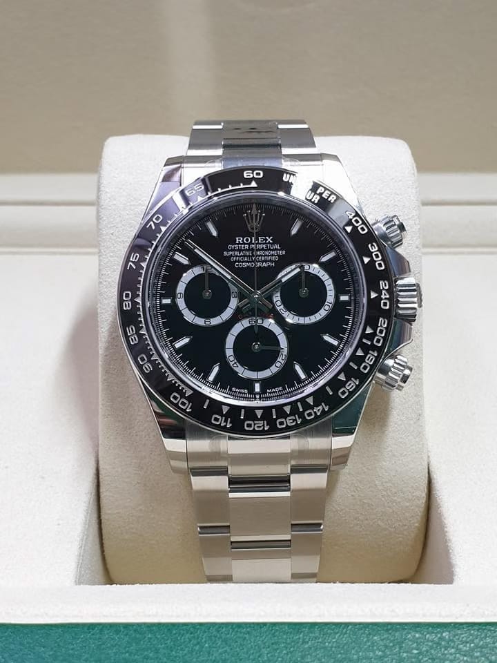 Rolex | Daytona | 126500ln | Steel | 40 mm | Steel | Black | Automatic