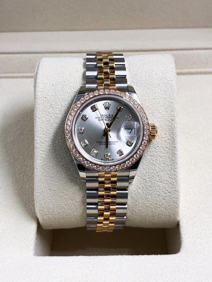 Rolex | Datejust | 278383RBR G SILVER JUB | Gold/Steel | 31 mm | Gold/Steel | Silver | Automatic