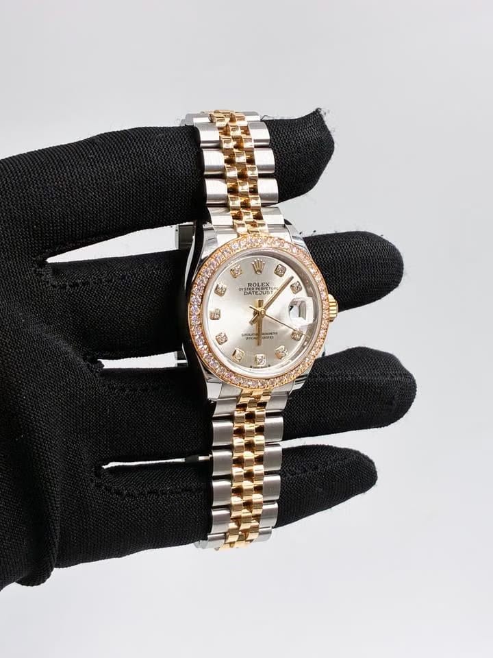 Rolex | Datejust | 278383RBR G SILVER JUB | Gold/Steel | 31 mm | Gold/Steel | Silver | Automatic