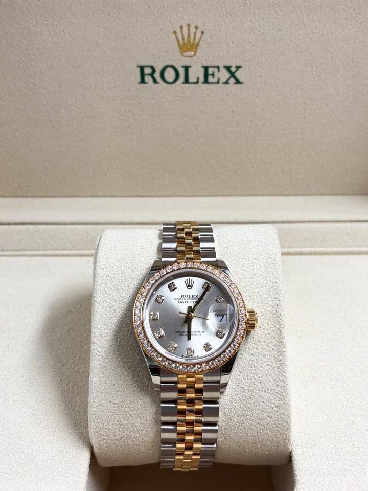 Rolex | Datejust | 278383RBR G SILVER JUB | Gold/Steel | 31 mm | Gold/Steel | Silver | Automatic