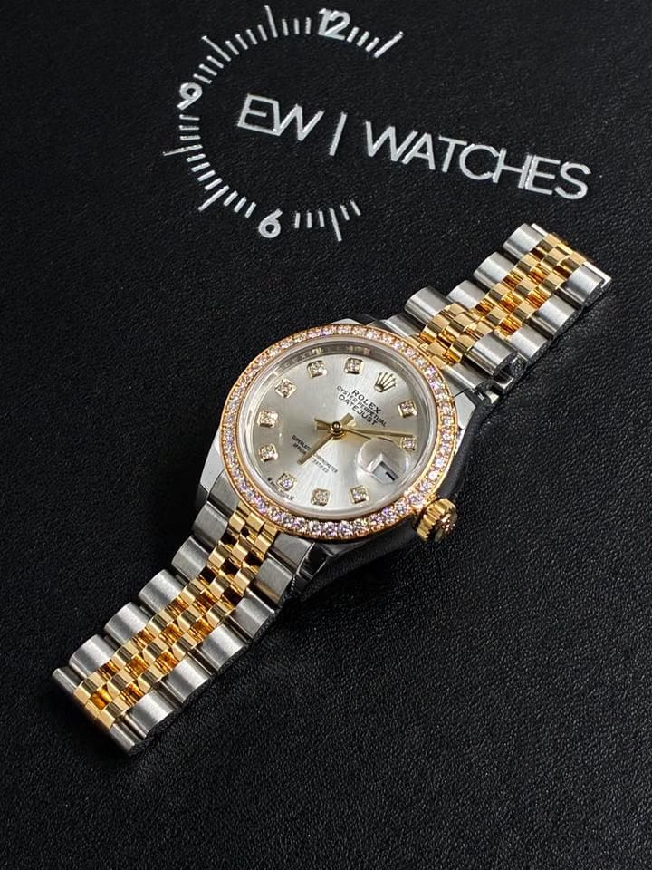 Rolex | Datejust | 278383RBR G SILVER JUB | Gold/Steel | 31 mm | Gold/Steel | Silver | Automatic