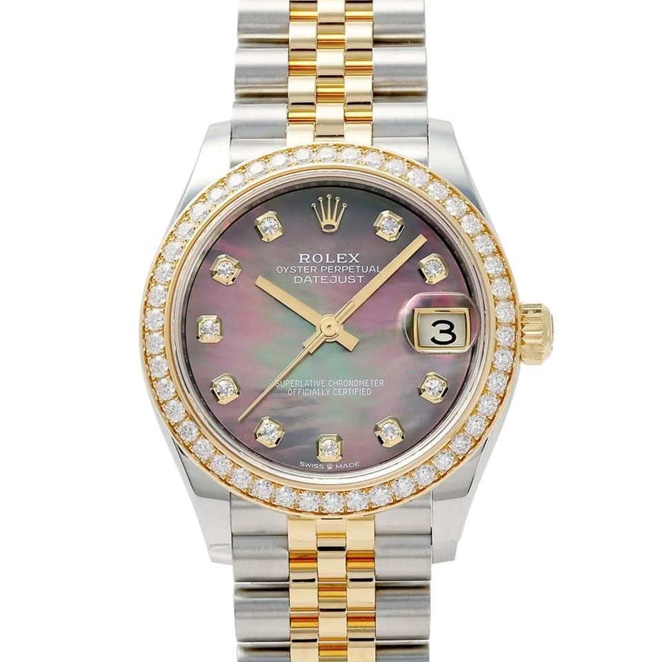 Rolex | Datejust | 278383RBR | Gold/Steel | 31 mm | Mother of pearl | Automatic