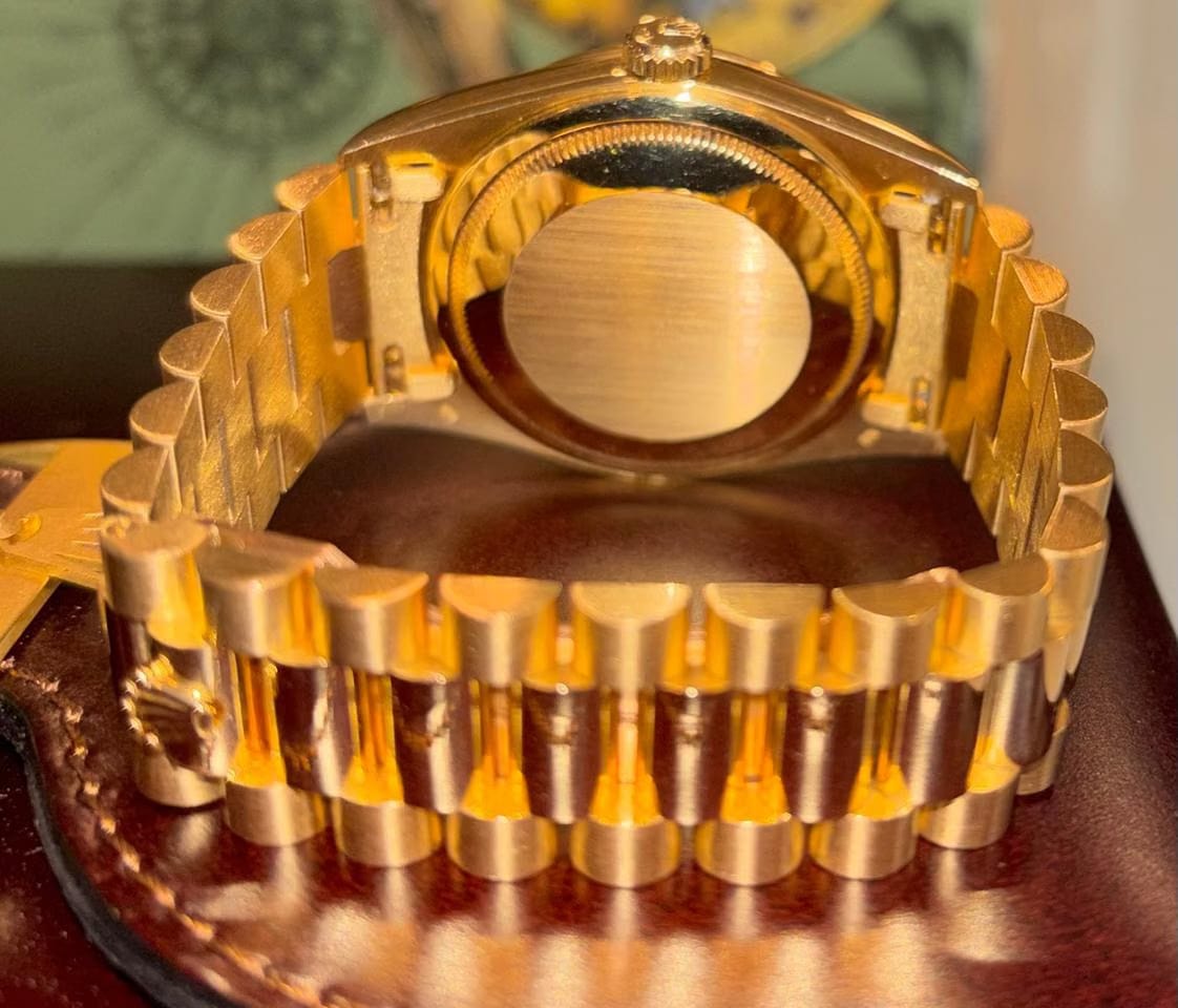 Rolex | Day-Date | 18238 | Yellow gold | 36 mm | Yellow gold | Champagne | Automatic