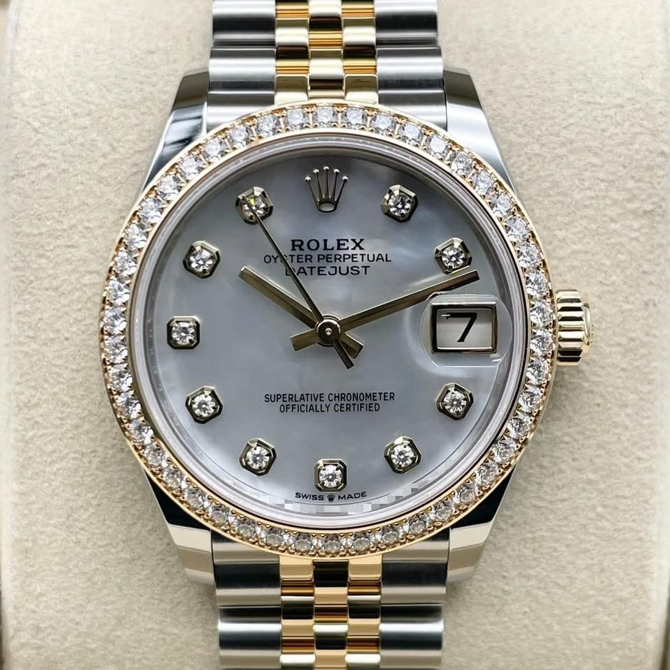 Rolex | Datejust | 278383RBR | Gold/Steel | 31 mm | Gold/Steel | Mother of pearl | Automatic