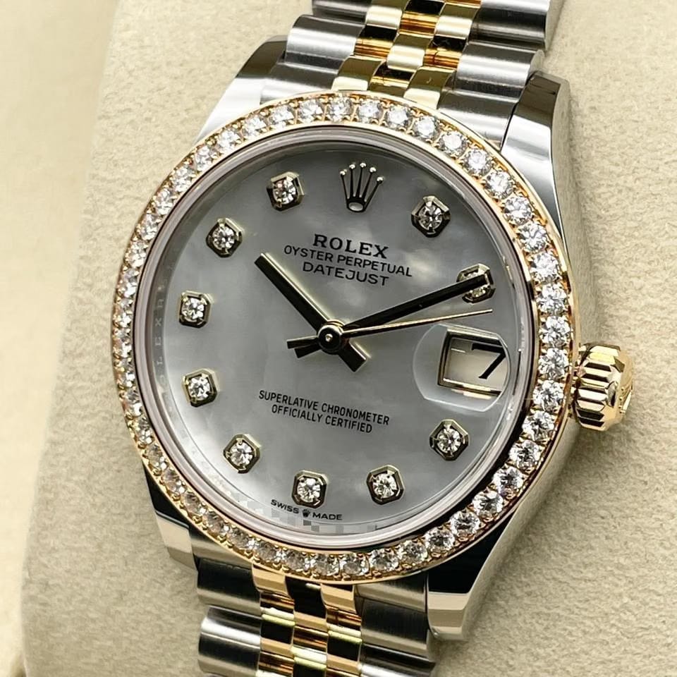 Rolex | Datejust | 278383RBR | Gold/Steel | 31 mm | Gold/Steel | Mother of pearl | Automatic