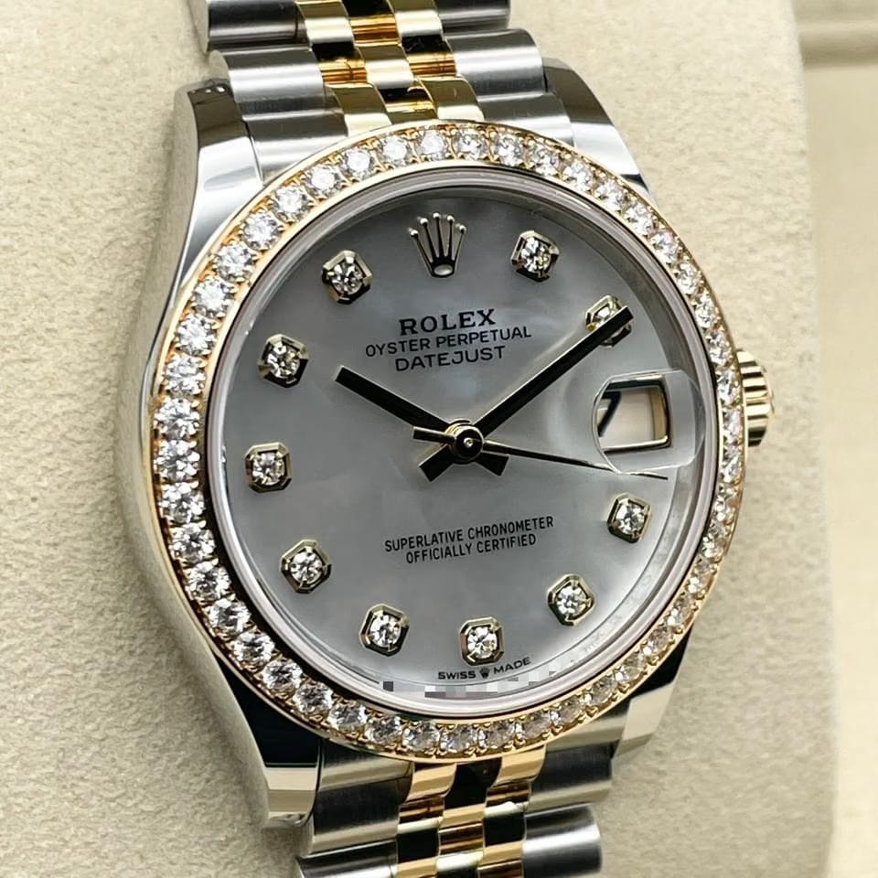 Rolex | Datejust | 278383RBR | Gold/Steel | 31 mm | Gold/Steel | Mother of pearl | Automatic