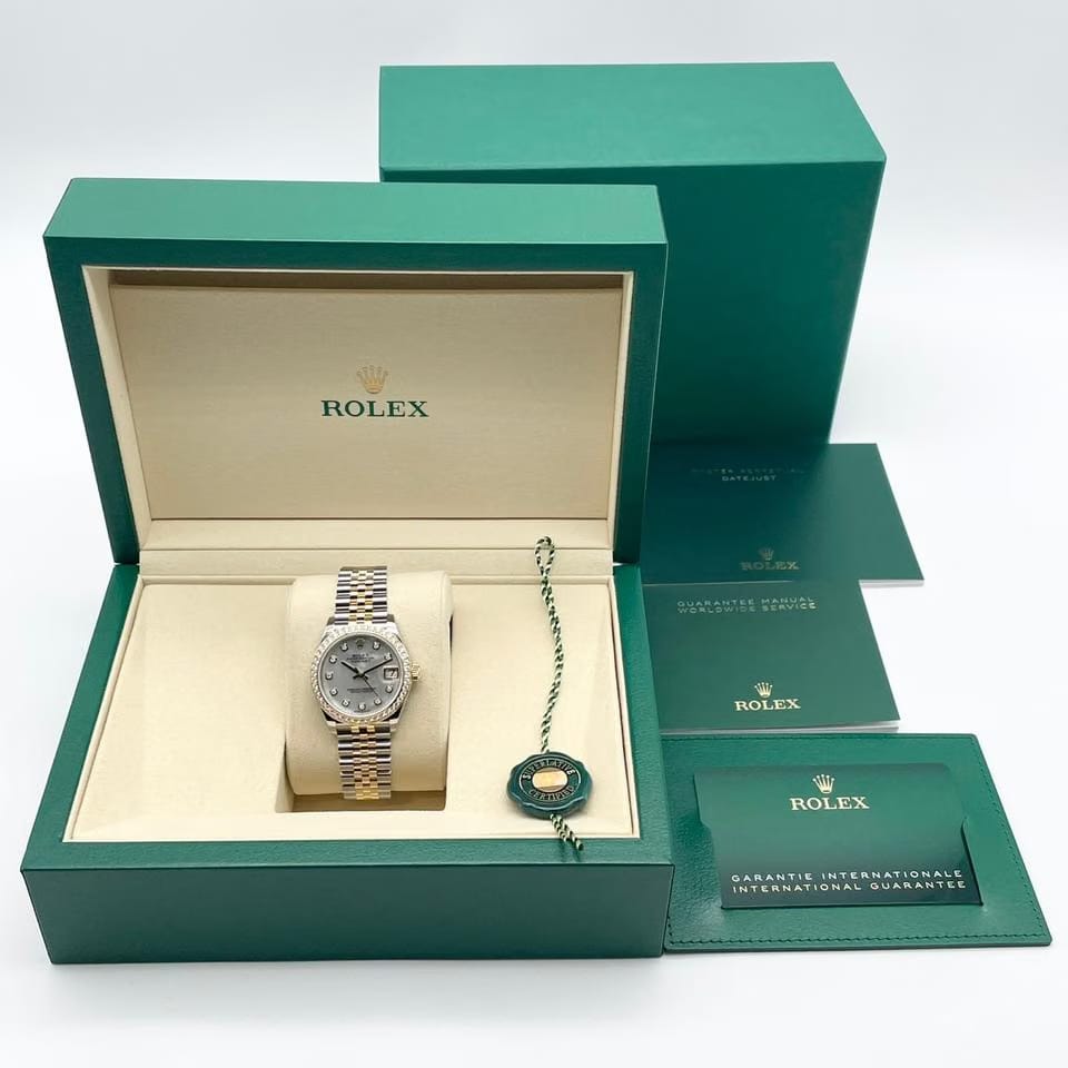 Rolex | Datejust | 278383RBR | Gold/Steel | 31 mm | Gold/Steel | Mother of pearl | Automatic