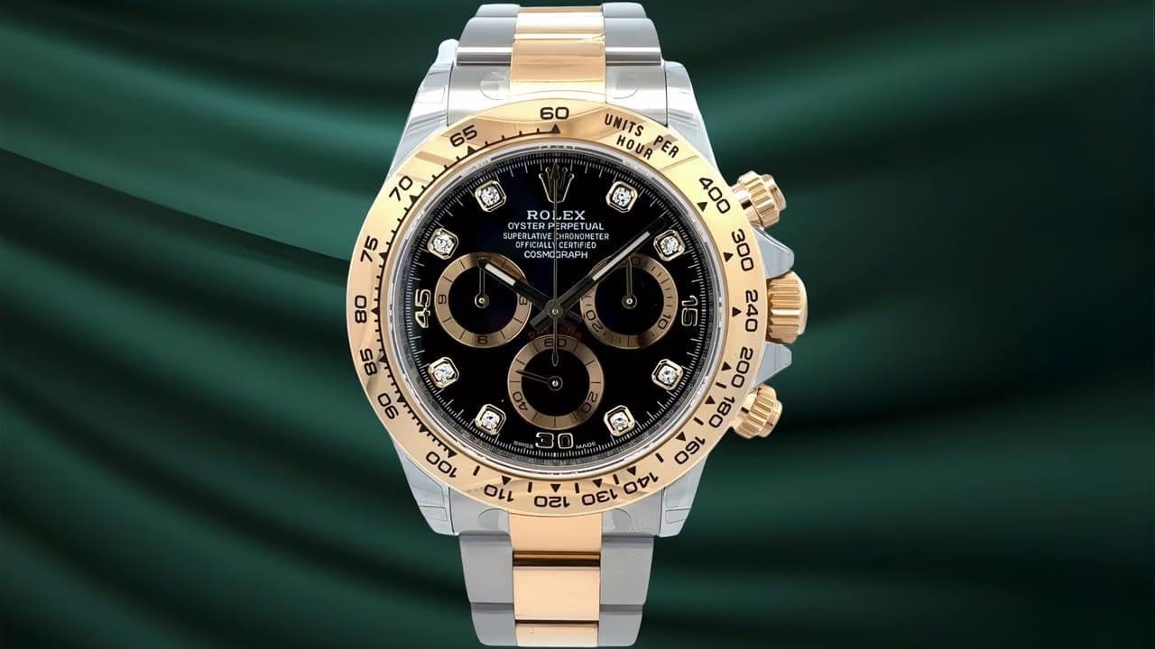 Rolex | Daytona | 116503 | Yellow gold | 40 mm | Gold/Steel | Black | Automatic