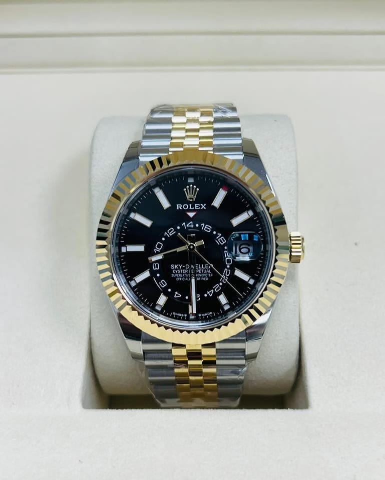 Rolex | Sky-Dweller | 336933 | 42 mm | Gold/Steel | Black | Automatic