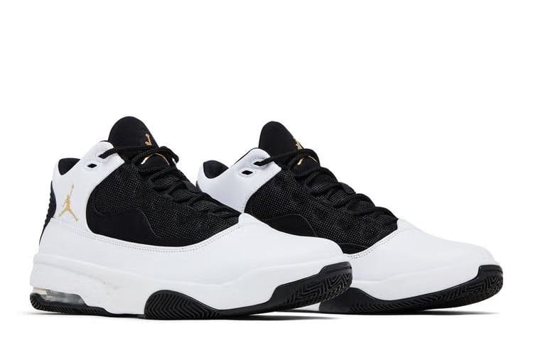 Jordan Max Aura 2 White Black Gold