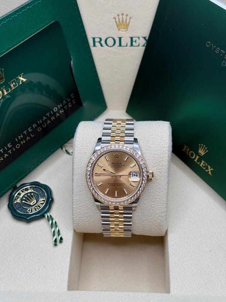 Rolex | Datejust | 278383RBR | Steel | 31 mm | Gold/Steel | Champagne | Automatic
