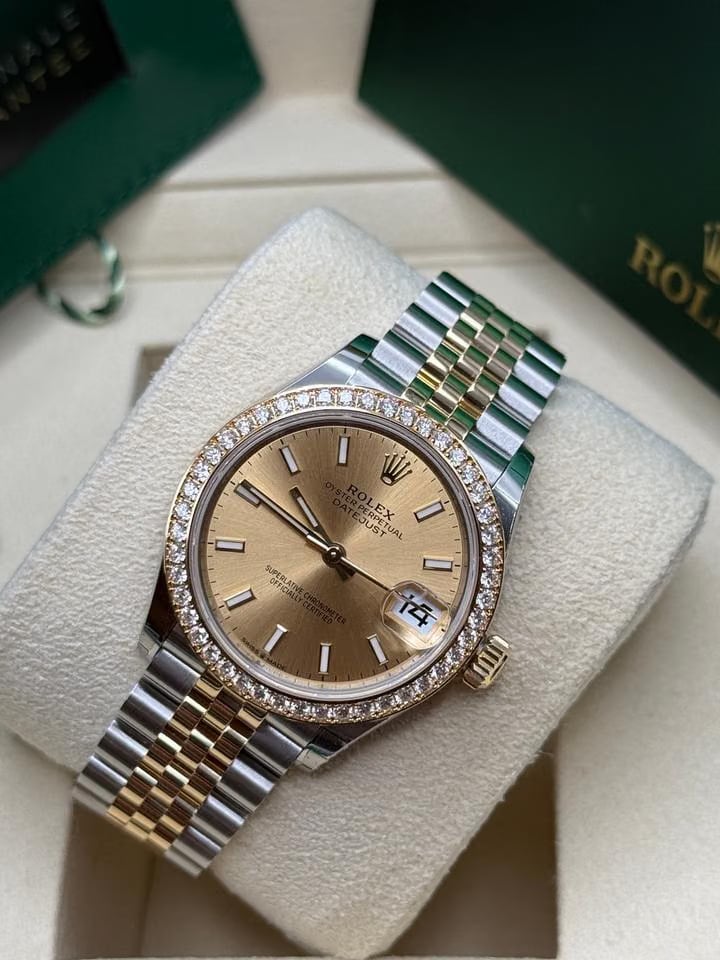 Rolex | Datejust | 278383RBR | Steel | 31 mm | Gold/Steel | Champagne | Automatic