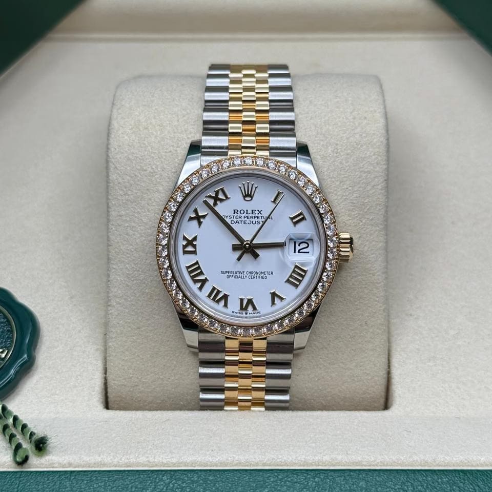 Rolex | Datejust | 278383RBR | Steel | 31 mm | Gold/Steel | White | Automatic