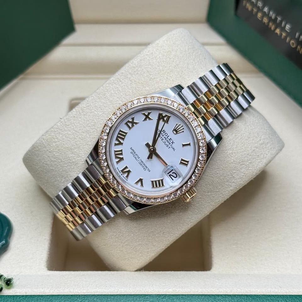 Rolex | Datejust | 278383RBR | Steel | 31 mm | Gold/Steel | White | Automatic