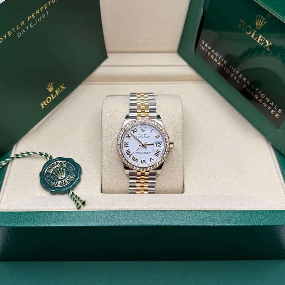 Rolex | Datejust | 278383RBR | Steel | 31 mm | Gold/Steel | White | Automatic