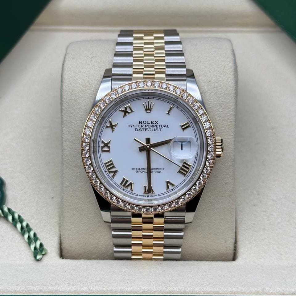 Rolex | Datejust | 126283RBR | Gold/Steel | 36 x 44 mm | Gold/Steel | White | Automatic