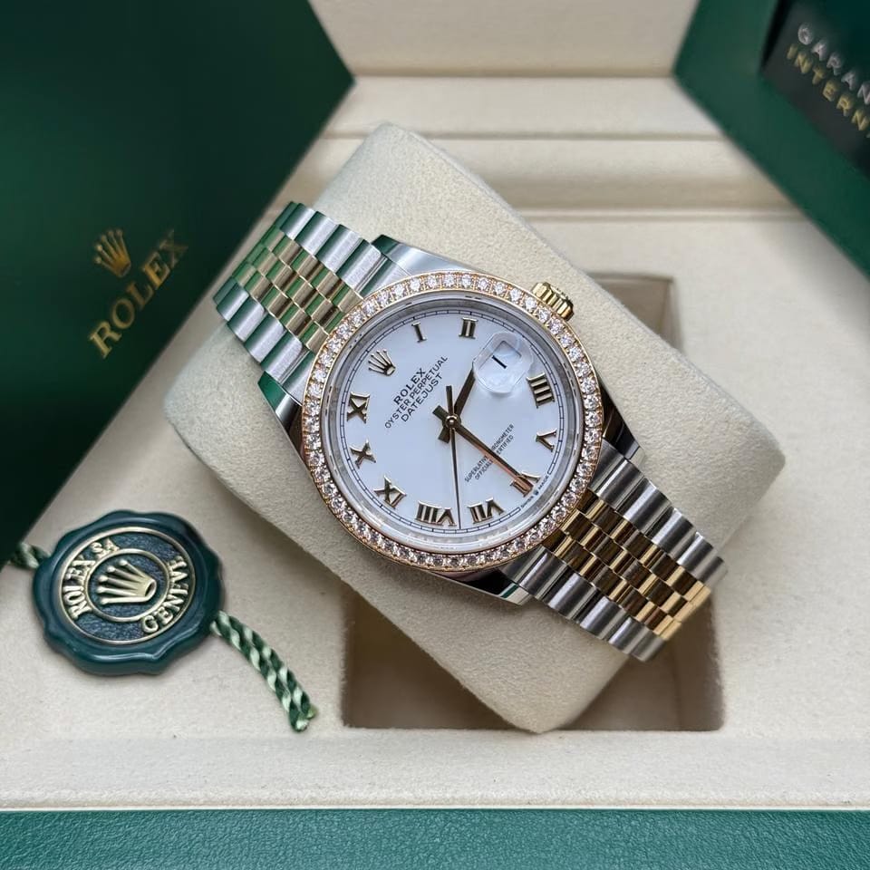 Rolex | Datejust | 126283RBR | Gold/Steel | 36 x 44 mm | Gold/Steel | White | Automatic
