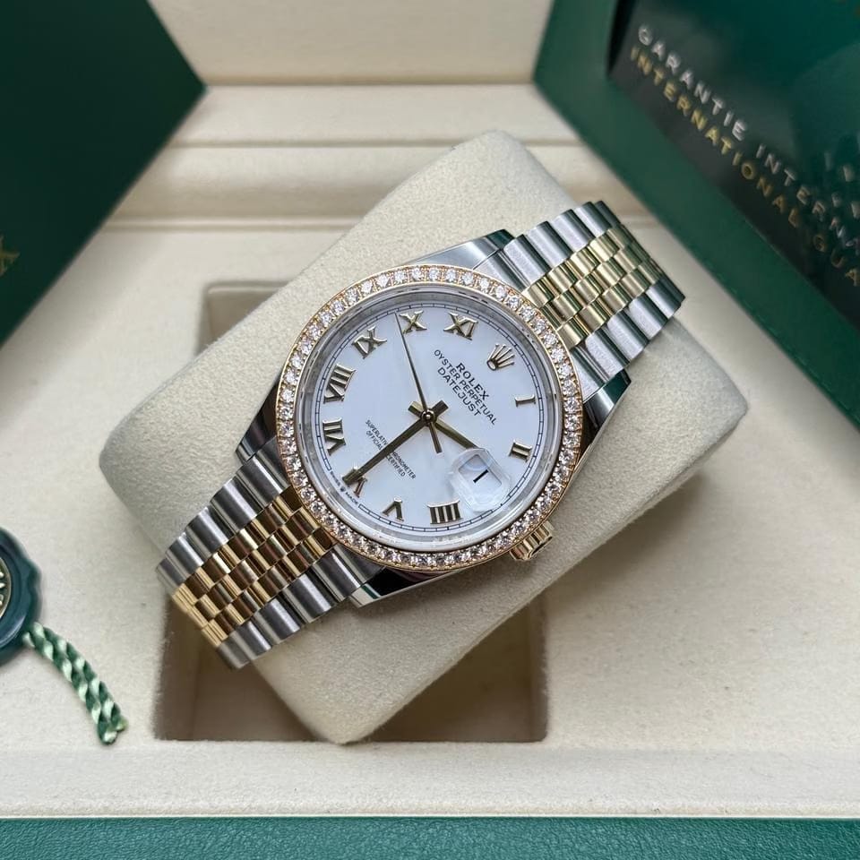 Rolex | Datejust | 126283RBR | Gold/Steel | 36 x 44 mm | Gold/Steel | White | Automatic