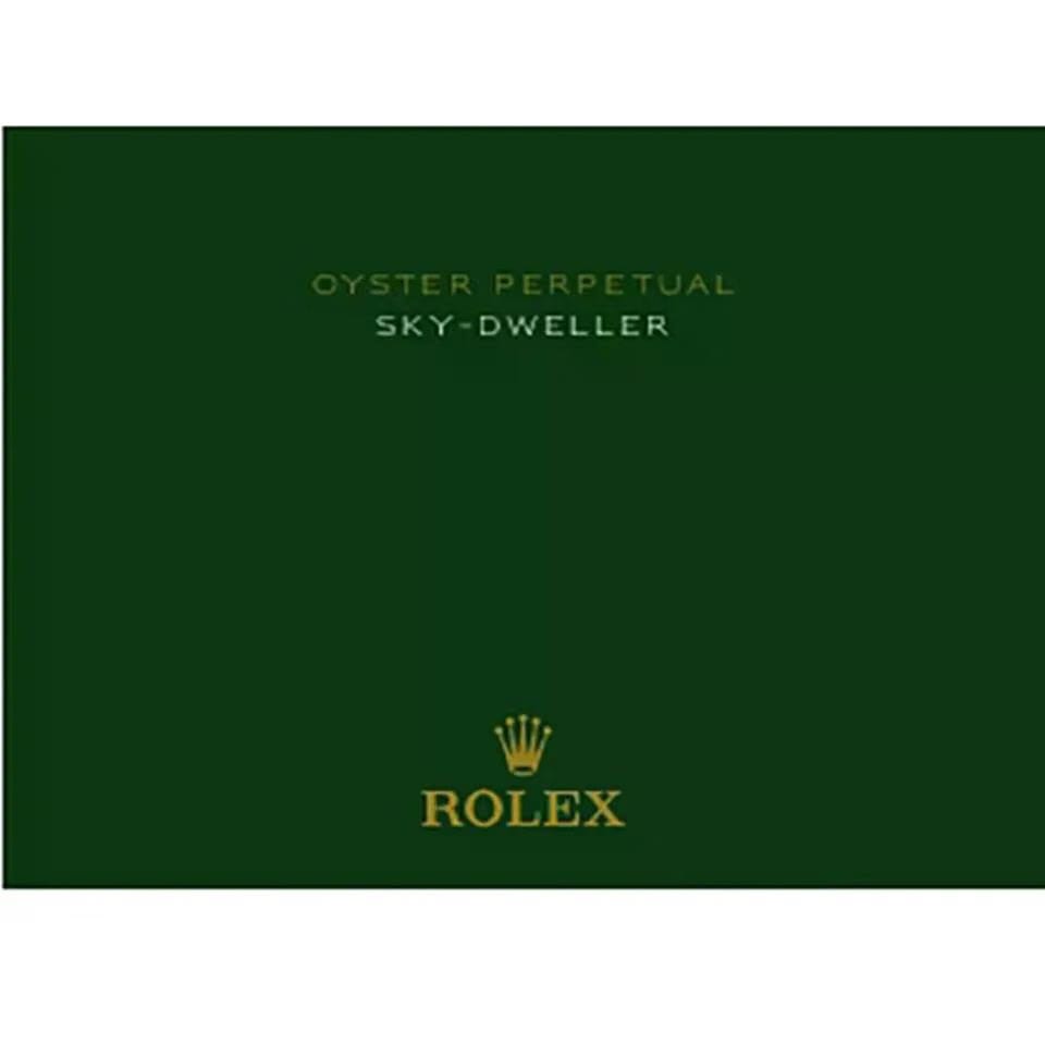 Rolex | Sky-Dweller | 336934-0001 | Steel | 42 mm | Steel | Green | Automatic