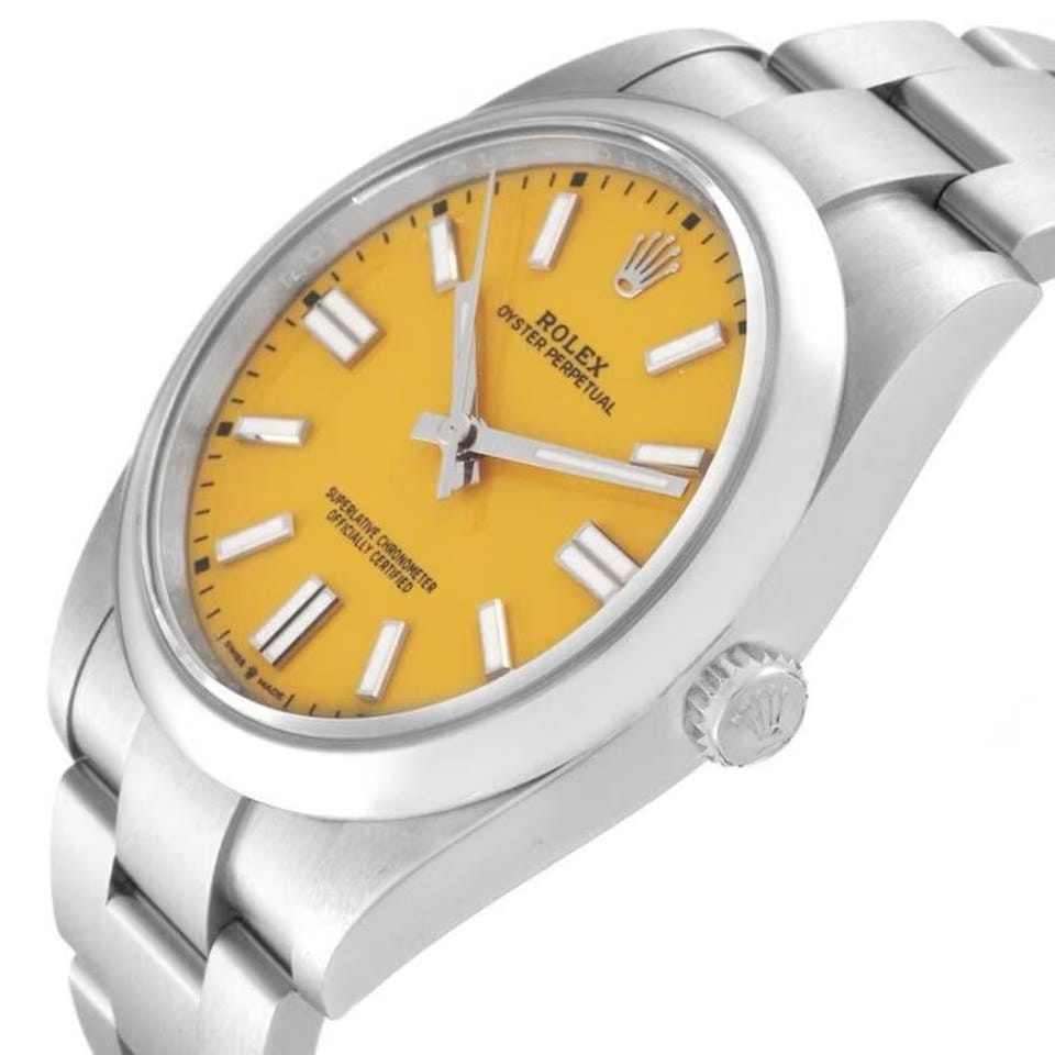 Rolex | Oyster Perpetual | 124300-0004 | Steel | 41 mm | Steel | Yellow | Automatic