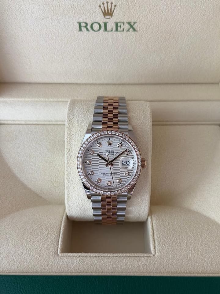 Rolex | Datejust | 126281RBR | Gold/Steel | 36 mm | Pink