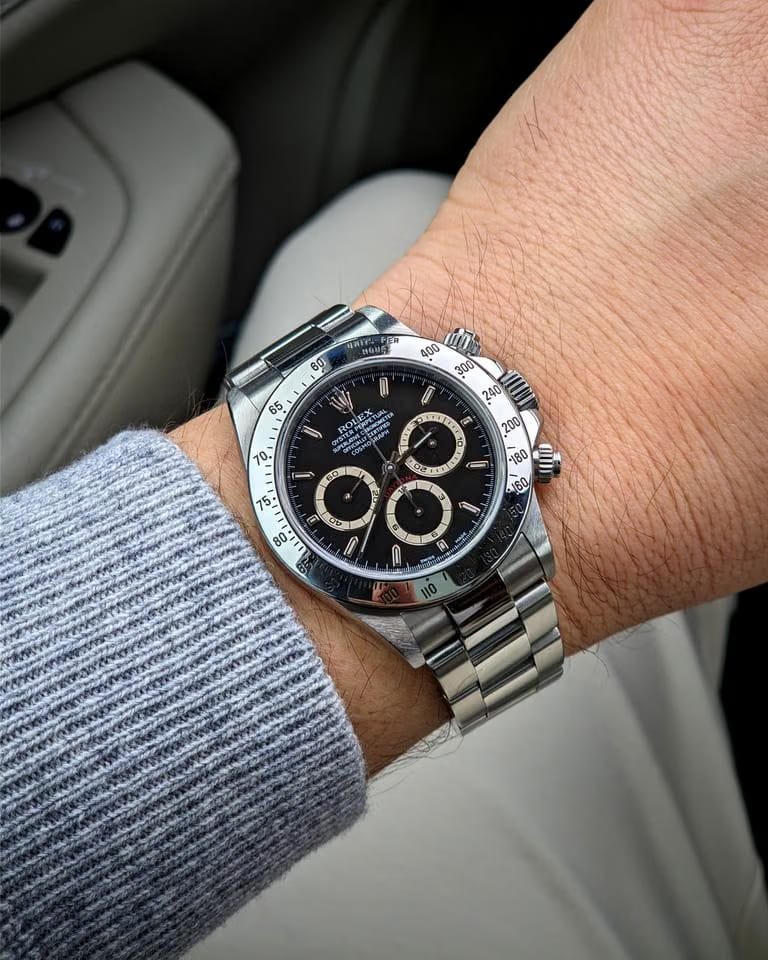 Rolex | Daytona | 16520 | Steel | 40 mm | Steel | Black | Automatic