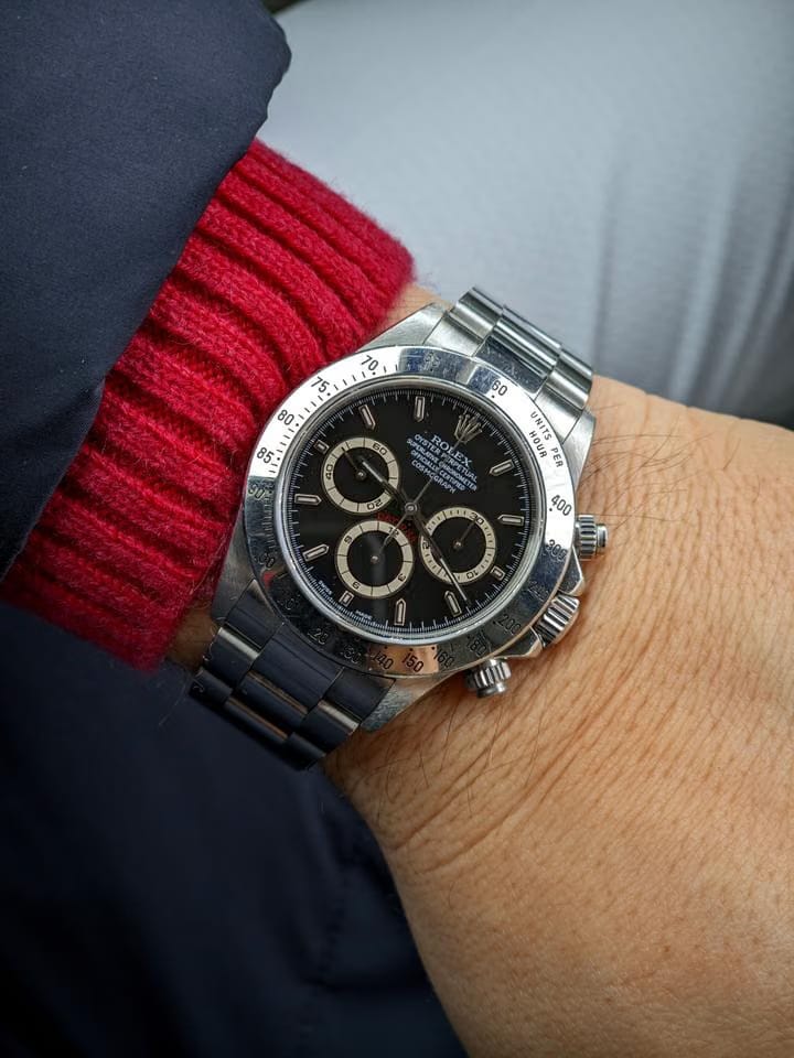 Rolex | Daytona | 16520 | Steel | 40 mm | Steel | Black | Automatic