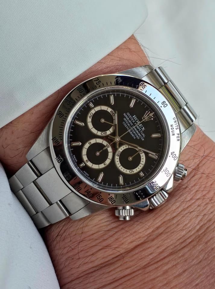 Rolex | Daytona | 16520 | Steel | 40 mm | Steel | Black | Automatic