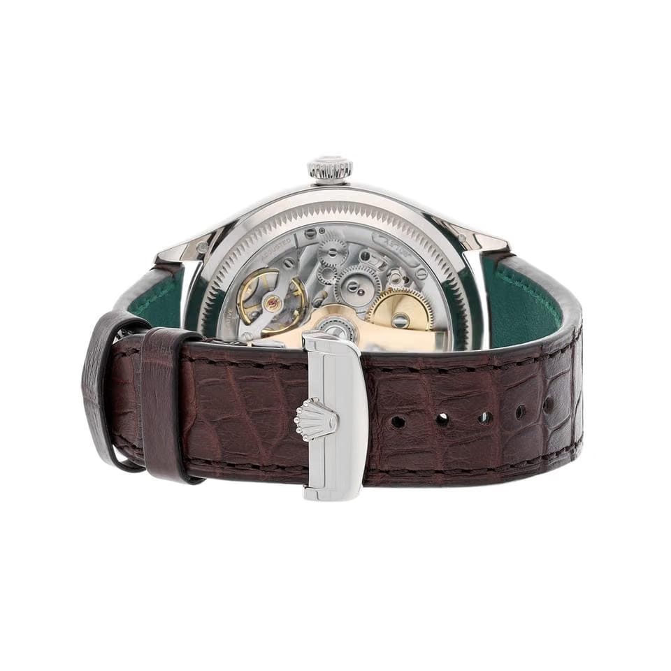 Rolex | 1908 | 52509-0006 | 39 mm | White | Automatic