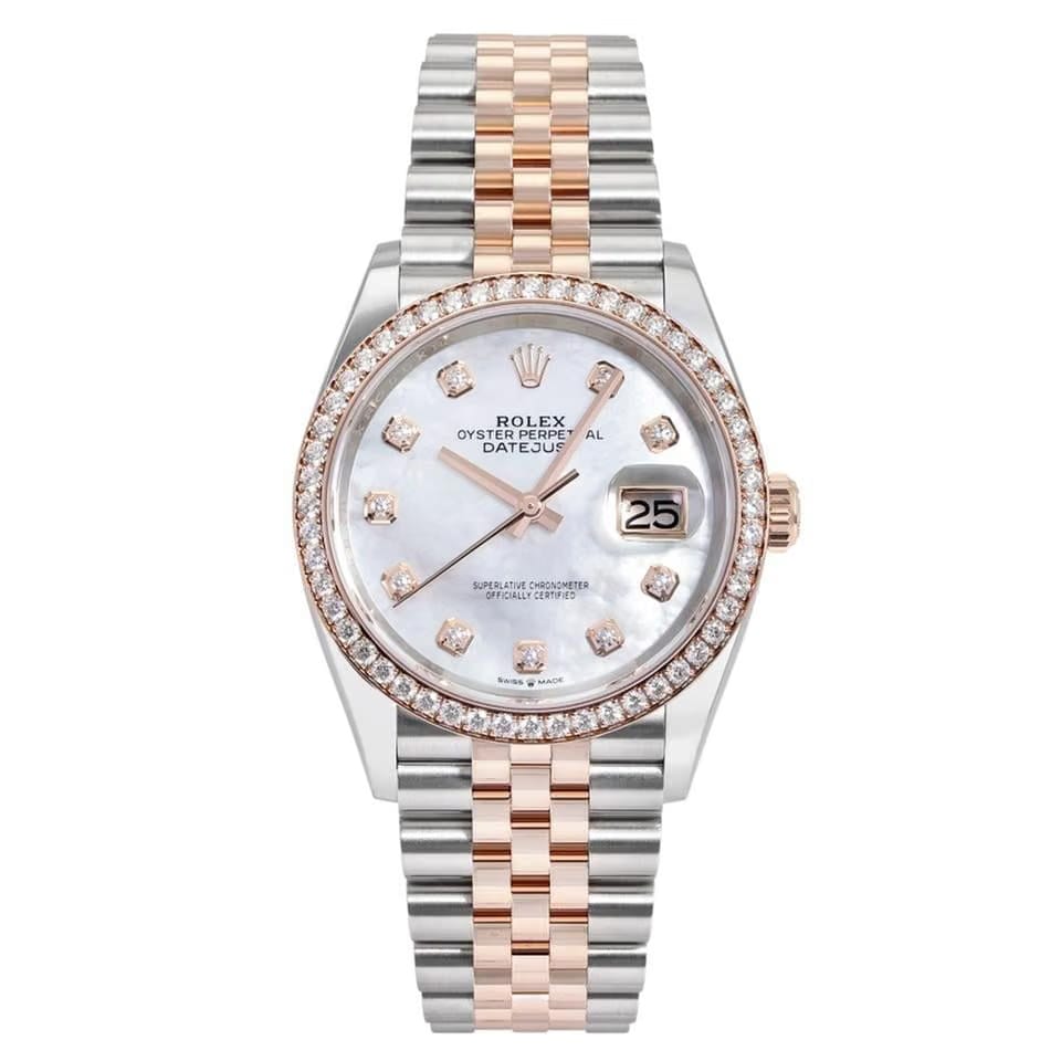 Rolex | Datejust | 126281RBR | 36 mm | Mother of pearl | Automatic
