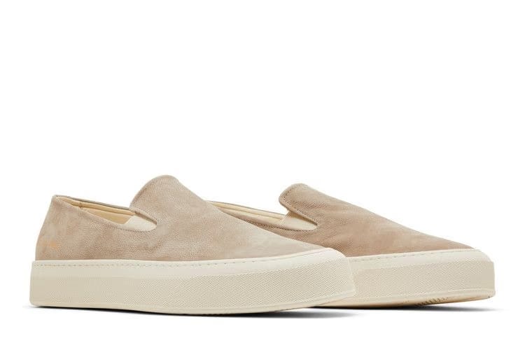 Common Projects Bumpy Nubuck Slip-On Grey