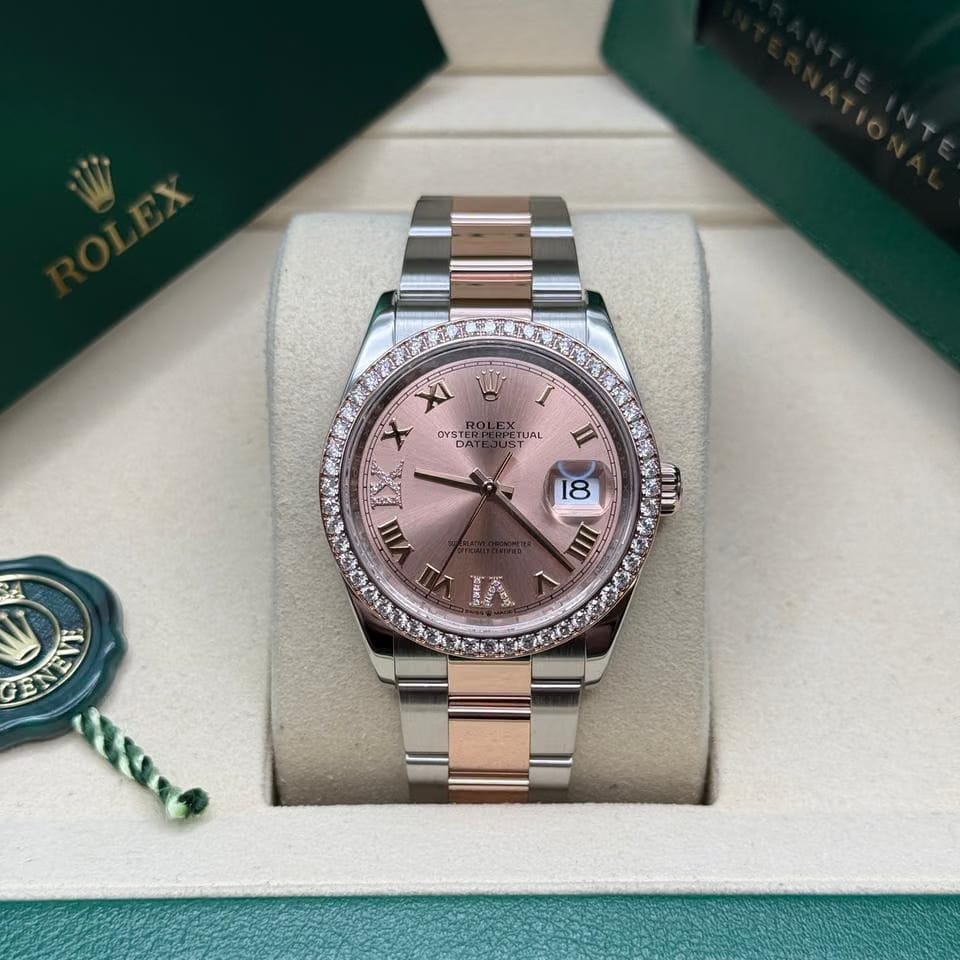Rolex | Datejust | 126281RBR | Gold/Steel | 36 x 44 mm | Gold/Steel | Pink | Automatic