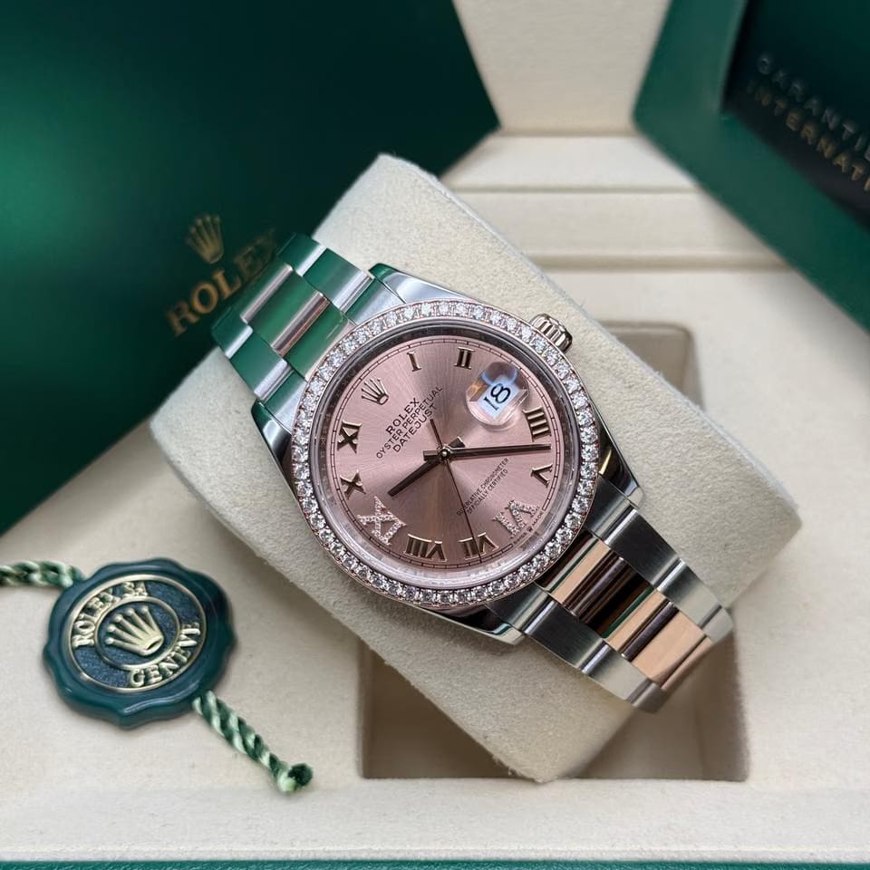 Rolex | Datejust | 126281RBR | Gold/Steel | 36 x 44 mm | Gold/Steel | Pink | Automatic