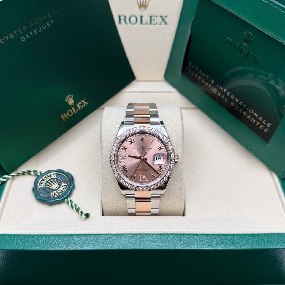Rolex | Datejust | 126281RBR | Gold/Steel | 36 x 44 mm | Gold/Steel | Pink | Automatic