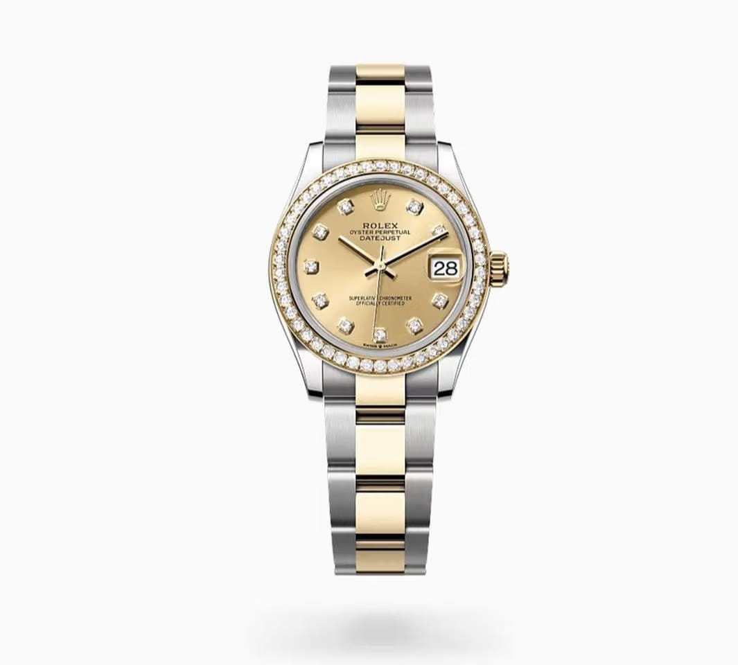 Rolex | Datejust | 278383RBR-0026 | Gold/Steel | Champagne