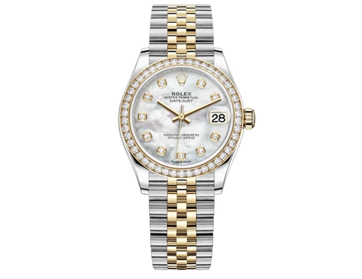 Rolex | Datejust | 278383RBR | Gold/Steel | 31 mm | Gold/Steel | White | Automatic