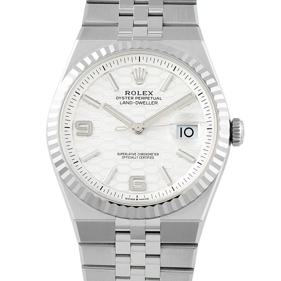 Rolex | Land-Dweller | 127334 | Steel | 40 x 10 mm | Steel | White | Automatic